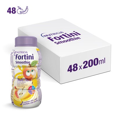 FORTINI SMOOTHIE MULTIFIBRE Frutti Gialli 48x200ml