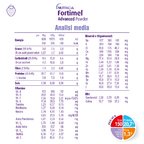 FORTIMEL ADVANCED POWDER Fragola 4x280g