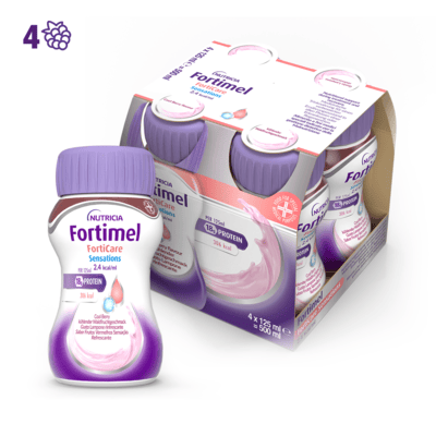 FORTIMEL FORTICARE SENSATIONS Lampone 4x125ml