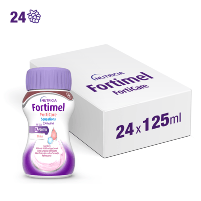FORTIMEL FORTICARE SENSATIONS Lampone 24x125ml
