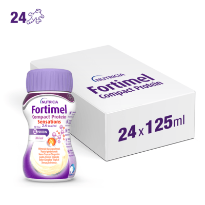 FORTIMEL COMPACT PROTEIN SENSATIONS Zenzero Tropicale 24x125ml
