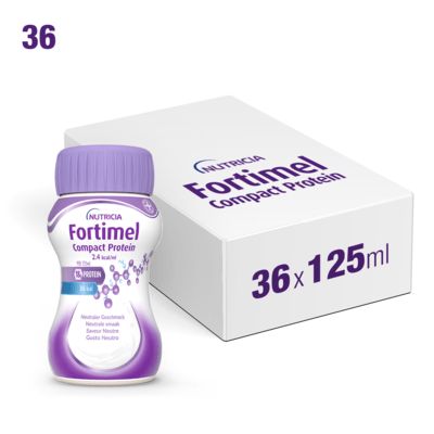 FORTIMEL COMPACT PROTEIN
Neutro 36x125ml