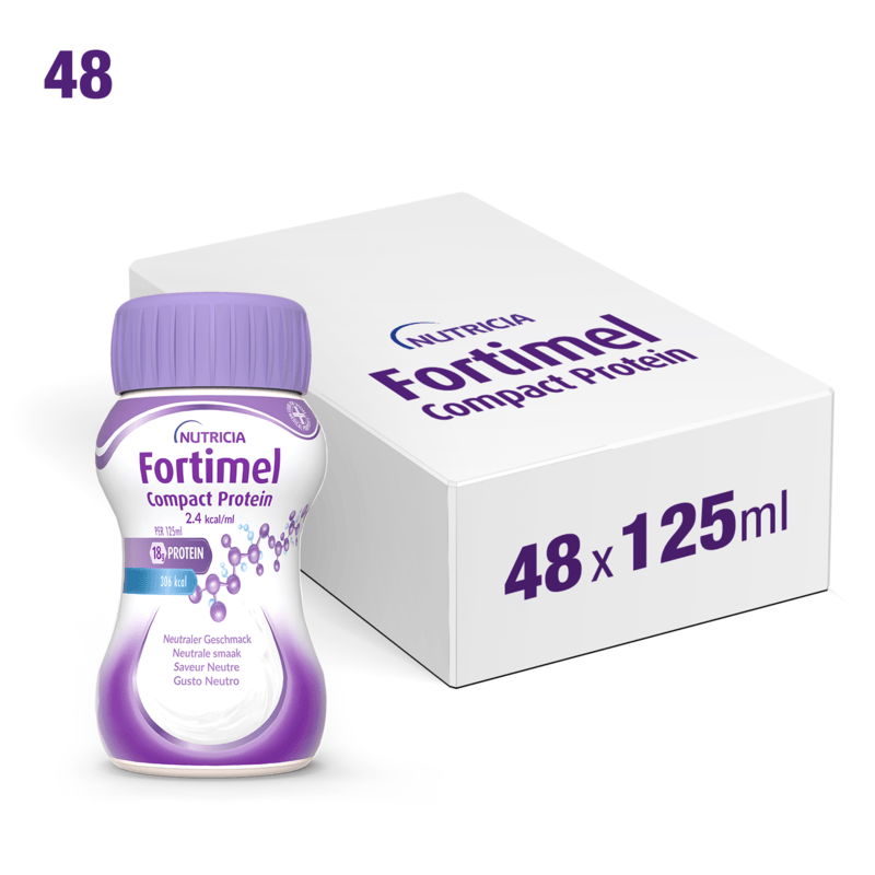 FORTIMEL COMPACT PROTEIN Neutro 48x125ml

