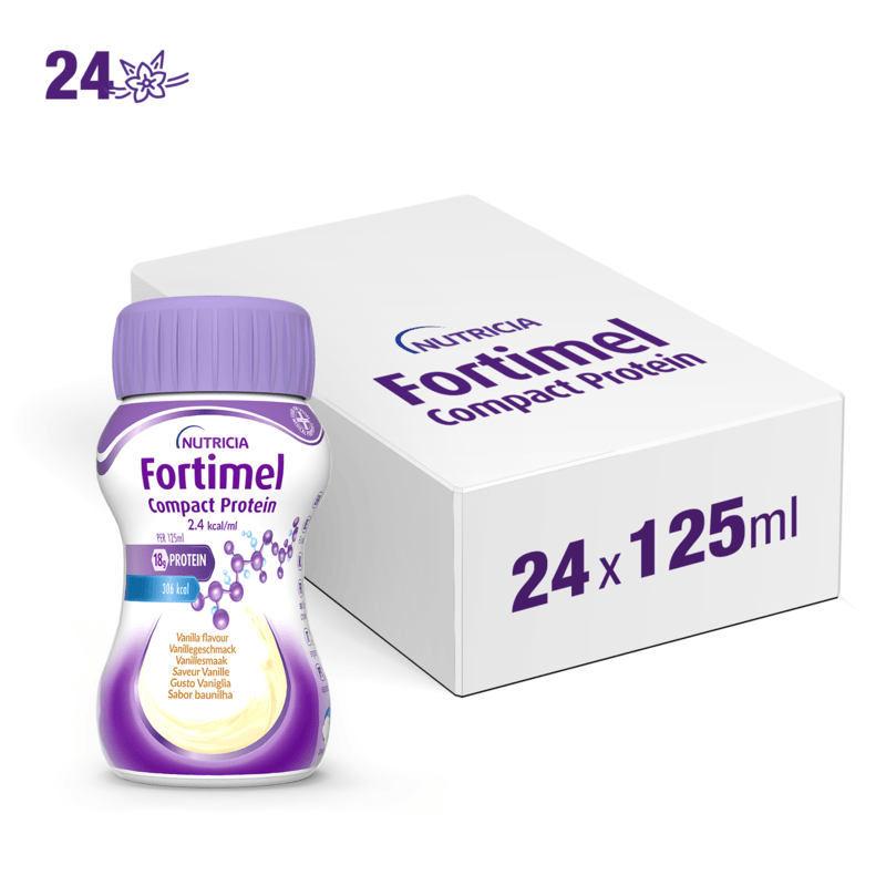 FORTIMEL COMPACT PROTEIN Vaniglia 24x125ml
