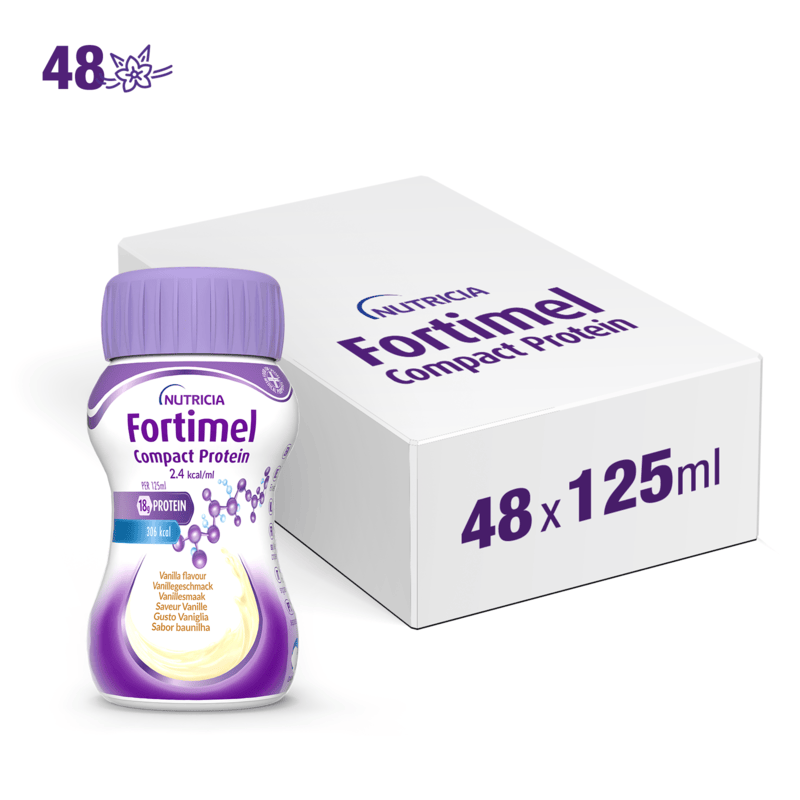FORTIMEL COMPACT PROTEIN Vaniglia 48x125ml


