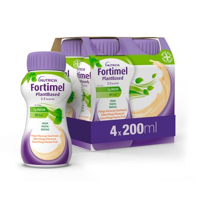 FORTIMEL PLANTBASED ENERGY Mango Passion Fruit 4x200ml