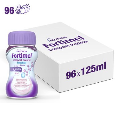 FORTIMEL COMPACT PROTEIN SENSATIONS Frutti Rossi Rinfrescanti 96x125ml
