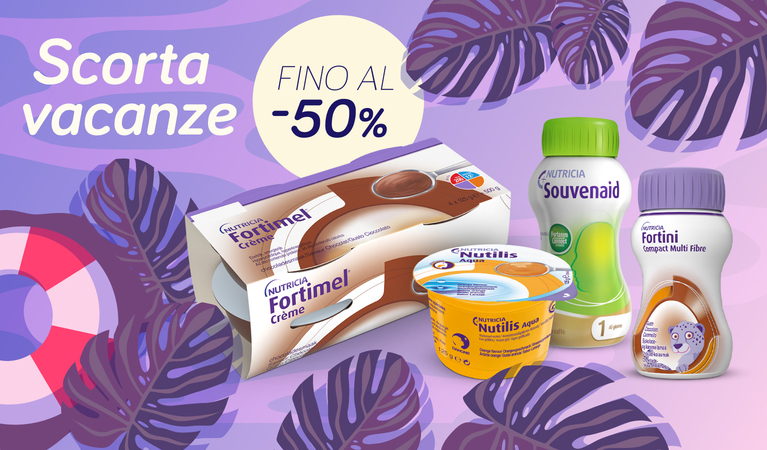 Saldi vacanze fino al 50% di sconto