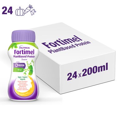 FORTIMEL PLANT BASED PROTEIN Zucca, Carota e Zenzero 24x200ml
