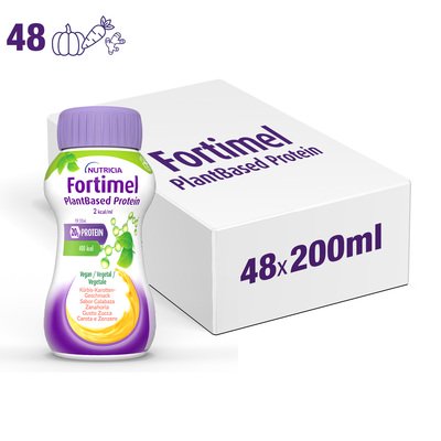 FORTIMEL PLANT BASED PROTEIN Zucca, Carota e Zenzero 48x200ml
