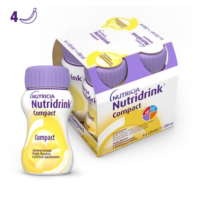 NUTRIDRINK COMPACT Banana 4x125ml