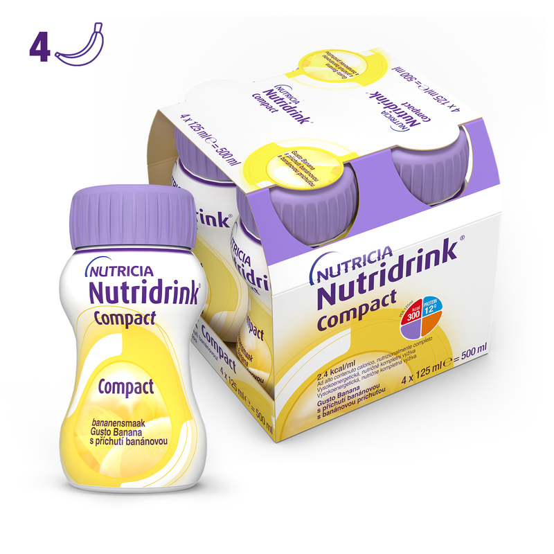 NUTRIDRINK COMPACT Banana 4x125ml