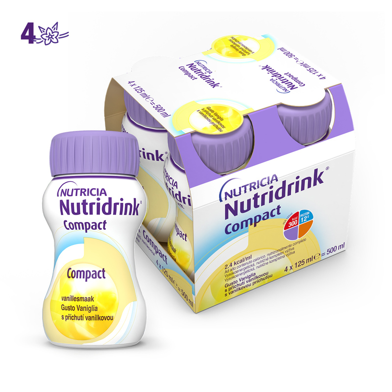 NUTRIDRINK COMPACT Vaniglia 4x125ml