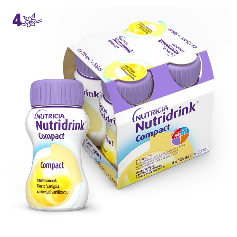 NUTRIDRINK COMPACT Vaniglia 4x125ml