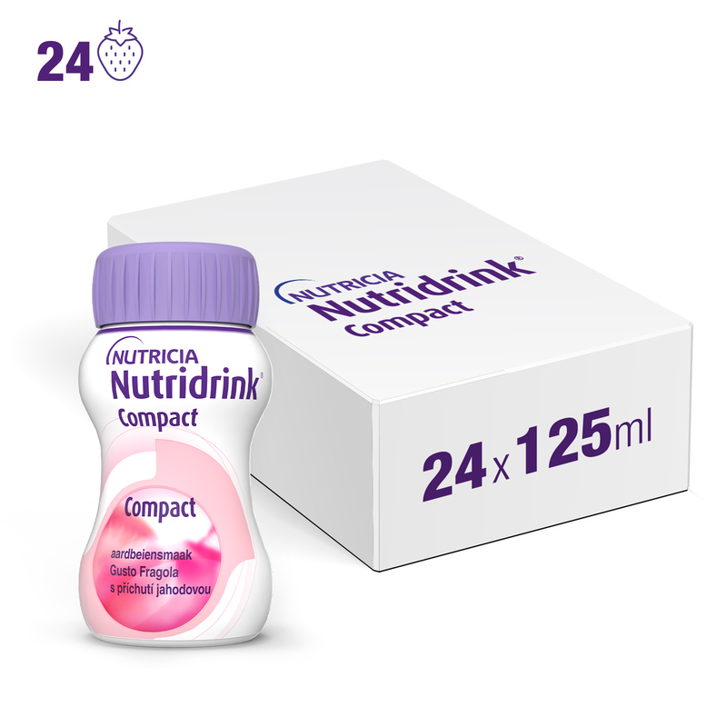 NUTRIDRINK COMPACT Fragola 24x125ml