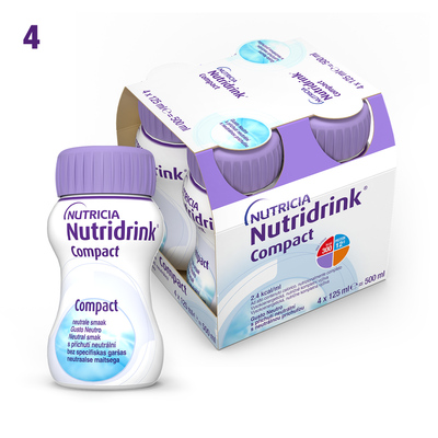 NUTRIDRINK COMPACT Neutro 4x125ml