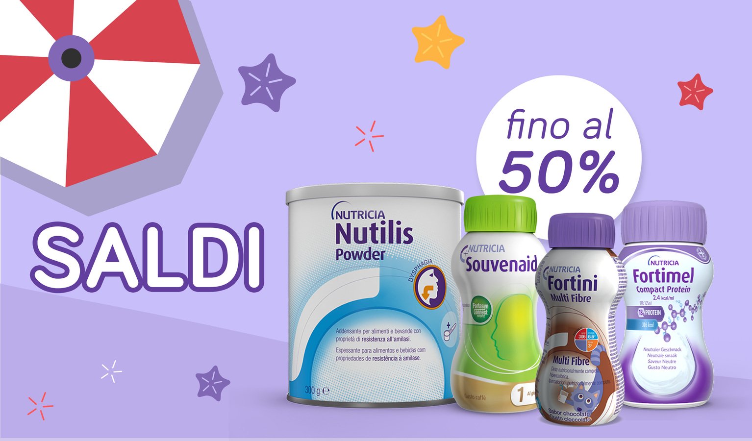 SALDI in anticipo solo per gli iscritti! Approfitta subito degli di sconti fino al 50%. 